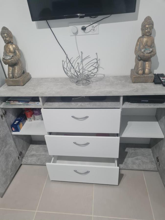 Appartement Vue Mer,Acces Direct Plage,Fibre,Clim,Parking Public Gratuit Le Barcarès Kültér fotó